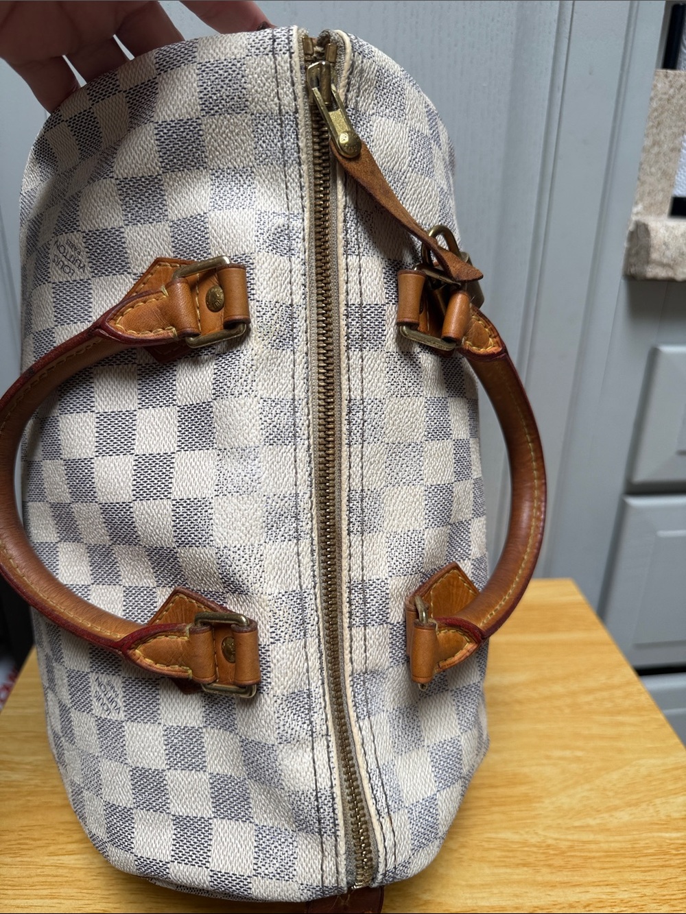 Louis Vuitton Damier Azur Speedy 30 - Picture 8 of 17